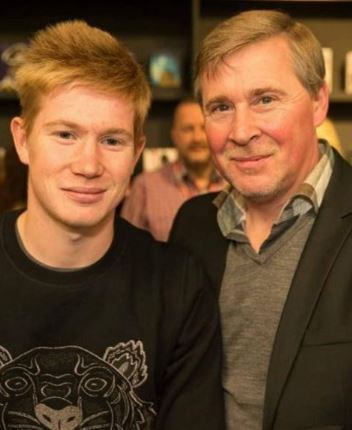 Herwig De Bruyne with his son Kevin De Bruyne